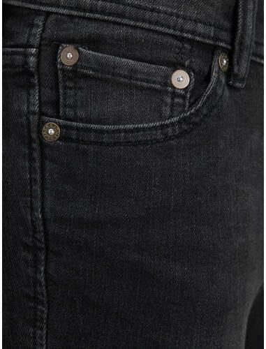 Jack & jones JUNIOR skinny fit jeans Idan zwart Jongens Stretchdenim Effen 128 - Foto 4