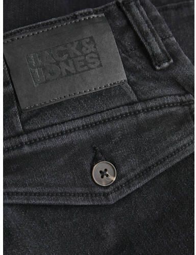 Jack & jones JUNIOR slim fit jeans JJIPAUL JJFLAKE black denim Zwart Effen 164 - Foto 2