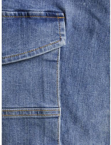 Jack & jones JUNIOR slim fit jeans JJIPAUL JJFLAKE blue denim Blauw Effen 176 - Foto 2