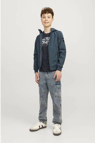 Jack & jones JUNIOR softshell jas JJEBASIC SOFTSHELL Groen Effen 176 - Foto 2