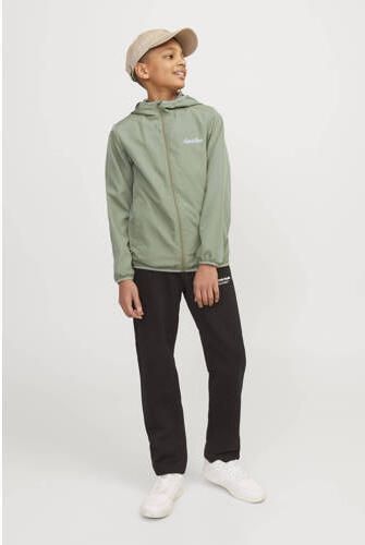 Jack & jones JUNIOR softshell jas zomer JJOLIVER zachtgroen Effen 128 - Foto 3