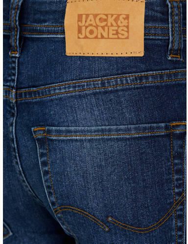 Jack & jones JUNIOR super skinny jeans JJIDAN dark denim Blauw Jongens Stretchdenim 164 - Foto 3