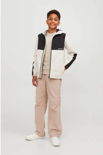 Jack & jones JUNIOR sweater JJEBRADLEY ecru Jongens Polyester Ronde hals 116 - Foto 5