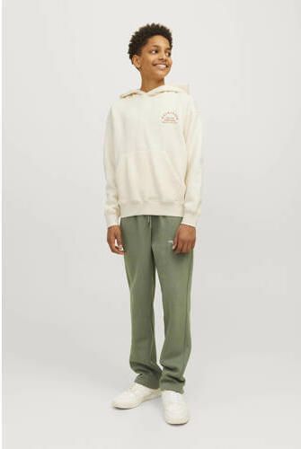 Jack & jones JUNIOR sweater met backprint beige bruin Backprint 152 - Foto 3