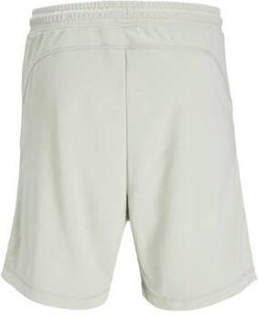 Jack & jones JUNIOR sweatshort JPSTENCLOUD saliegroen Korte broek Effen 140