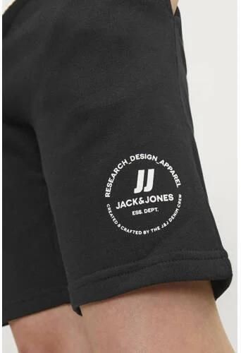 Jack & jones JUNIOR sweatshort JPSTSWIFT met printopdruk zwart Korte broek 128 - Foto 8