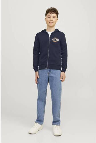 Jack & Jones Junior Capuchonsweatvest JJELOGO SWEAT ZIP HOOD 2C 24 25 NOOS JNR - Foto 2