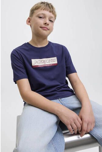 Jack & Jones Junior T-shirt JORINWOOD BLOCK BRAND TEE SS CN NOOS JNR - Foto 9