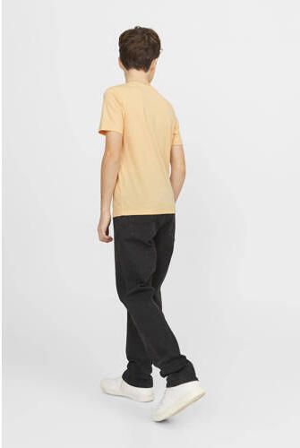 Jack & Jones Junior Shirt met ronde hals JJELOGO TEE SS NECK 2 COL AW23 NOOS JNR