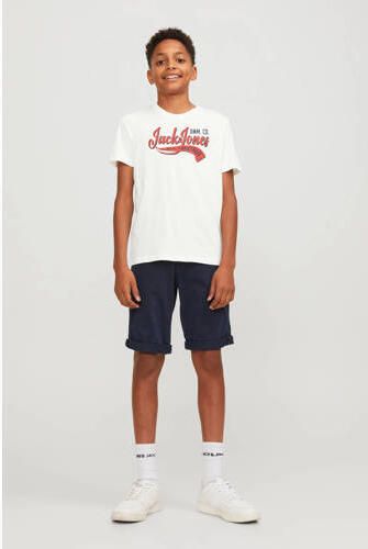 Jack & Jones Junior Shirt met ronde hals JJELOGO TEE SS NECK 2 COL AW23 NOOS JNR - Foto 2