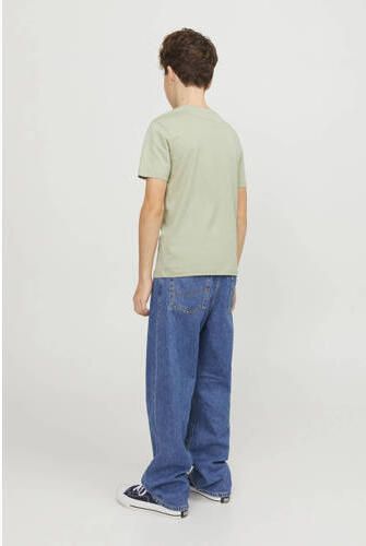 Jack & Jones Junior Shirt met ronde hals JJELOGO TEE SS NECK 2 COL AW23 NOOS JNR - Foto 3