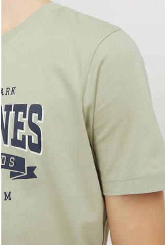 Jack & Jones Junior Shirt met ronde hals JJELOGO TEE SS NECK 2 COL AW23 NOOS JNR - Foto 2