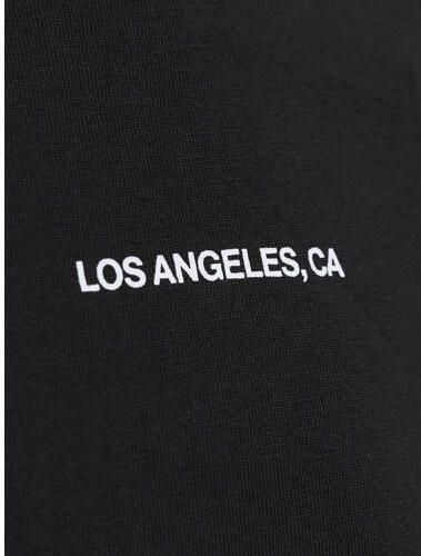 Jack & jones JUNIOR T-shirt JORARUBA LANDSCAPE met backprint zwart Jongens Katoen Ronde hals 128 - Foto 2