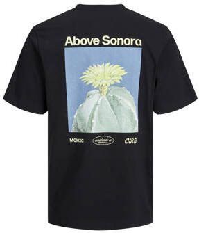 Jack & jones JUNIOR T-shirt JORCASABLANCA met backprint donkerblauw Jongens Katoen Ronde hals 128 - Foto 2