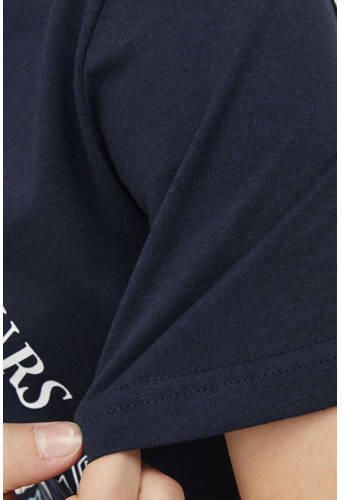 Jack & jones JUNIOR T-shirt JORHEAVENS met printopdruk donkerblauw Jongens Katoen Ronde hals 140 - Foto 3