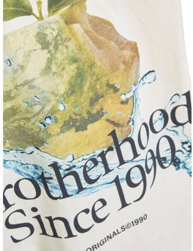 Jack & jones JUNIOR T-shirt JORWORLDWIDE wit Jongens Katoen Ronde hals 128 - Foto 2