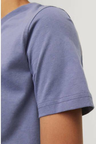 Jack & jones JUNIOR T-shirt met printopdruk paarsblauw Jongens Katoen Ronde hals 128 - Foto 2