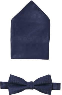 Jack & jones JUNIOR vlinderstrik donkerblauw Vlinderdas Jongens Polyester - Foto 3