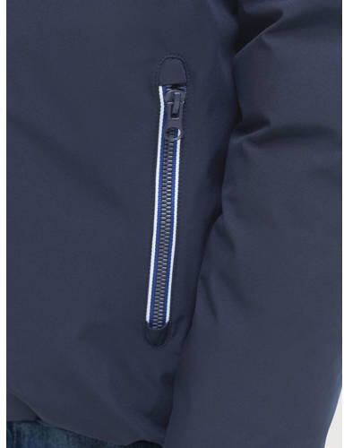 JACK & JONES JUNIOR winterjas donkerblauw Jongens Polyester Capuchon - Foto 5