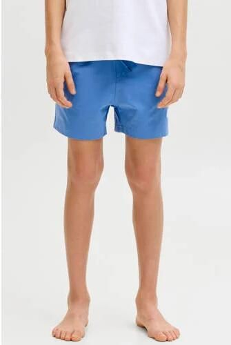 JACK & JONES JUNIOR zwemshort blauw Jongens Polyester Printopdruk - Foto 4