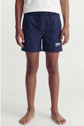 JACK & JONES JUNIOR zwemshort donkerblauw Jongens Polyester - Foto 4