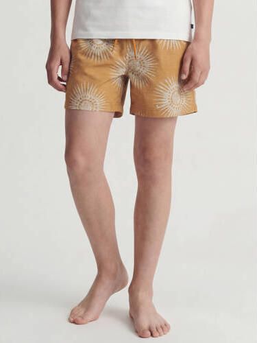 JACK & JONES JUNIOR zwemshort geel Jongens Polyester All over print - Foto 4