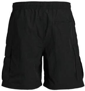 Jack & jones JUNIOR zwemshort JPSTFIJI zwart Jongens Nylon Effen 128