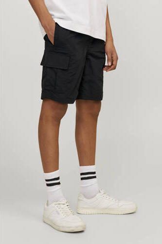 Jack & jones JUNIOR zwemshort JPSTFIJI zwart Jongens Nylon Effen 128 - Foto 3