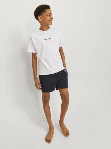 Jack & jones JUNIOR zwemshort JPSTFIJI zwart Jongens Polyester Effen 164 - Foto 2