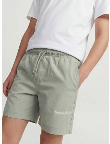JACK & JONES JUNIOR zwemshort lichtgroen Jongens Polyester - Foto 3