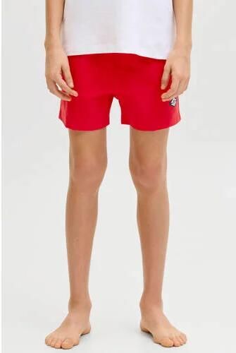 JACK & JONES JUNIOR zwemshort rood Jongens Polyester Printopdruk - Foto 3