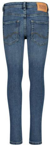 Jack & jones super skinny jeans JJIDAN blue denim Blauw Jongens Stretchdenim 164 - Foto 2