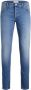 Jack & jones JUNIOR low waist slim fit jeans JJIGLENN JJORIGINAL blue denim Blauw Jongens Stretchdenim 128 - Thumbnail 2