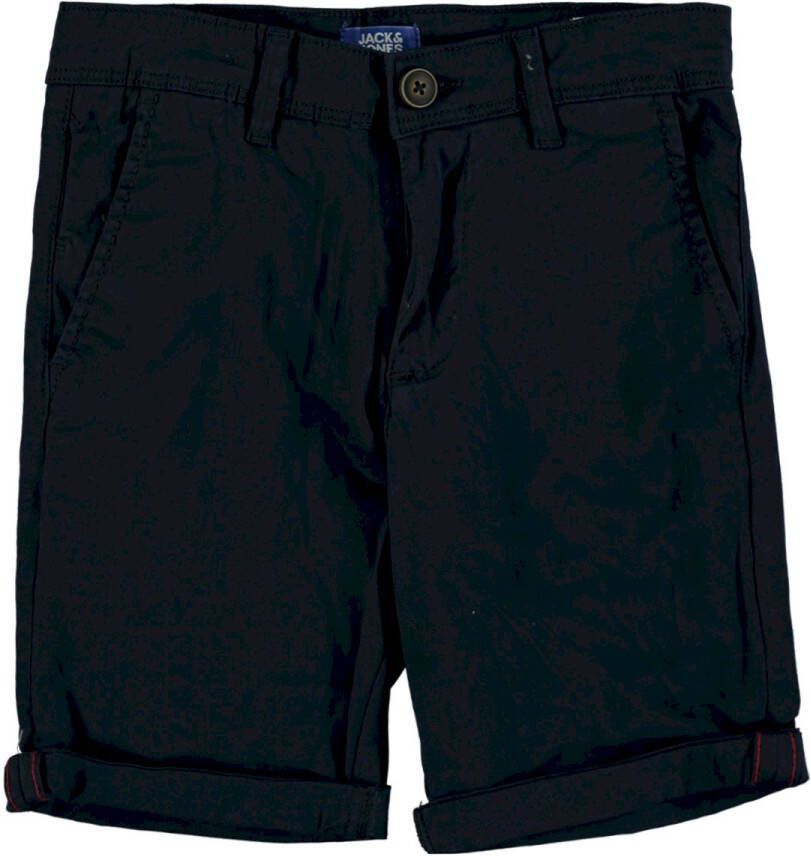 Jack & jones JUNIOR bermuda JJIBOWIE donkerblauw Korte broek Jongens Stretchkatoen 140 - Foto 4