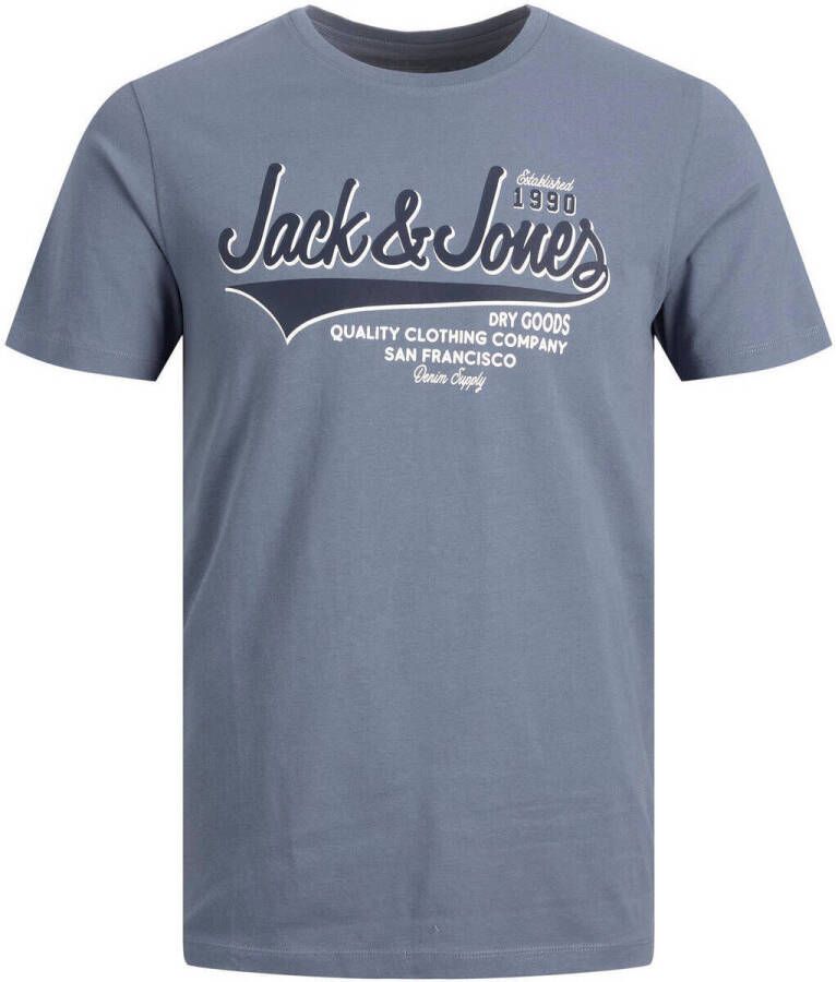 Jack & Jones Junior Shirt met ronde hals JJELOGO TEE SS O-NECK