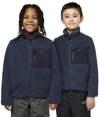 Jack Wolfskin Fleecejack ICE CURL JACKET K Verwar d winddicht overgangsjas voor kinderen - Foto 9