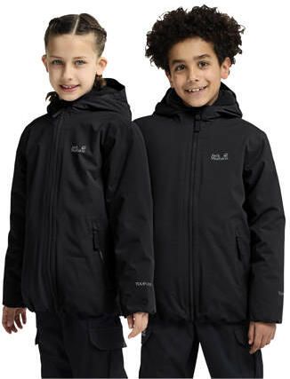 Jack Wolfskin winter outdoorjas zwart Outdoor jas Polyester Capuchon - Foto 3