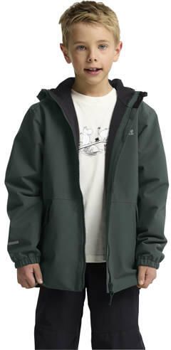 Jack Wolfskin winterjas groen Outdoor jas Polyester Capuchon