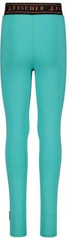 Jake Fischer legging turquoise Blauw Meisjes Stretchkatoen Effen 164 - Foto 2