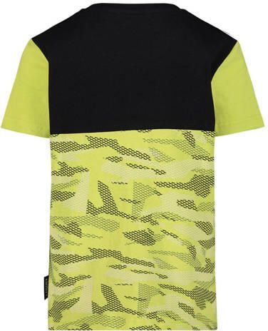 Jake Fischer T-shirt groen Jongens Katoen Ronde hals Meerkleurig 116 - Foto 2