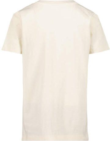 Jake Fischer T-shirt met logo wit Jongens Katoen Ronde hals Logo 116 - Foto 2