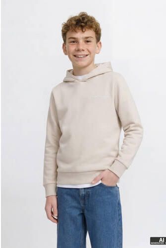 JJ REBEL JUNIOR hoodie beige Sweater Tekst - Foto 4