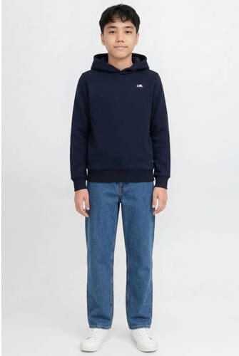 JJ REBEL JUNIOR hoodie donkerblauw Sweater Effen - Foto 3