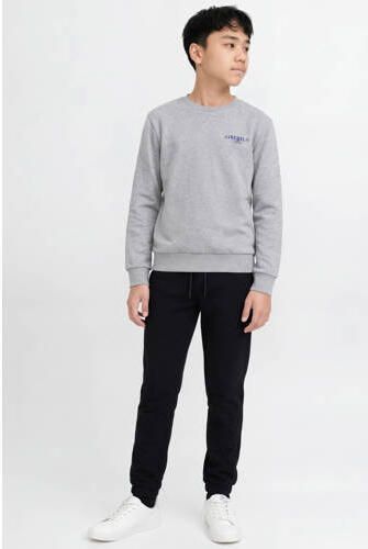 JJ REBEL JUNIOR regular casual broek zwart Jongens Polyester Effen - Foto 4