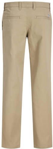 JJ REBEL JUNIOR regular waist chino zand Broek Beige Jongens Stretchkatoen - Foto 4