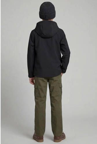 JJ REBEL JUNIOR softshell jas zwart Jongens Polyester Capuchon Effen - Foto 3