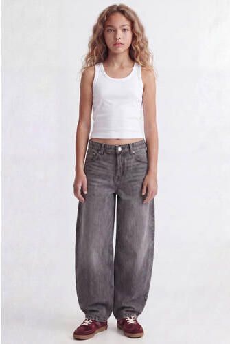 JJXX GIRL tanktop rib gebreid wit Meisjes Stretchkatoen Ronde hals Effen - Foto 6