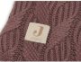 Jollein aankleedkussenhoes 75x85cm Spring knit chestnut Bruin Effen - Thumbnail 2