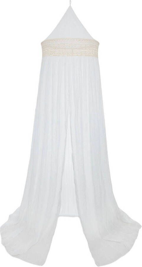 Jollein vintage klamboe 245 cm Boho Lace Ivory Baby klamboe Ecru - Foto 3
