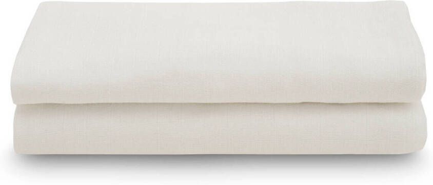 Jollein hydrofiel multidoek large 115x115cm set van 2 Snake white Hydrofiele luiers Wit - Foto 3